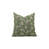 Handcrafted India Block Print Boho Pure Linen Pillow Cover- Merakhi