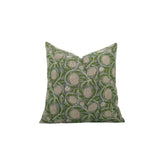 Handcrafted India Block Print Boho Pure Linen Pillow Cover- Merakhi