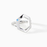 The Danielle Burnish Stone Ring