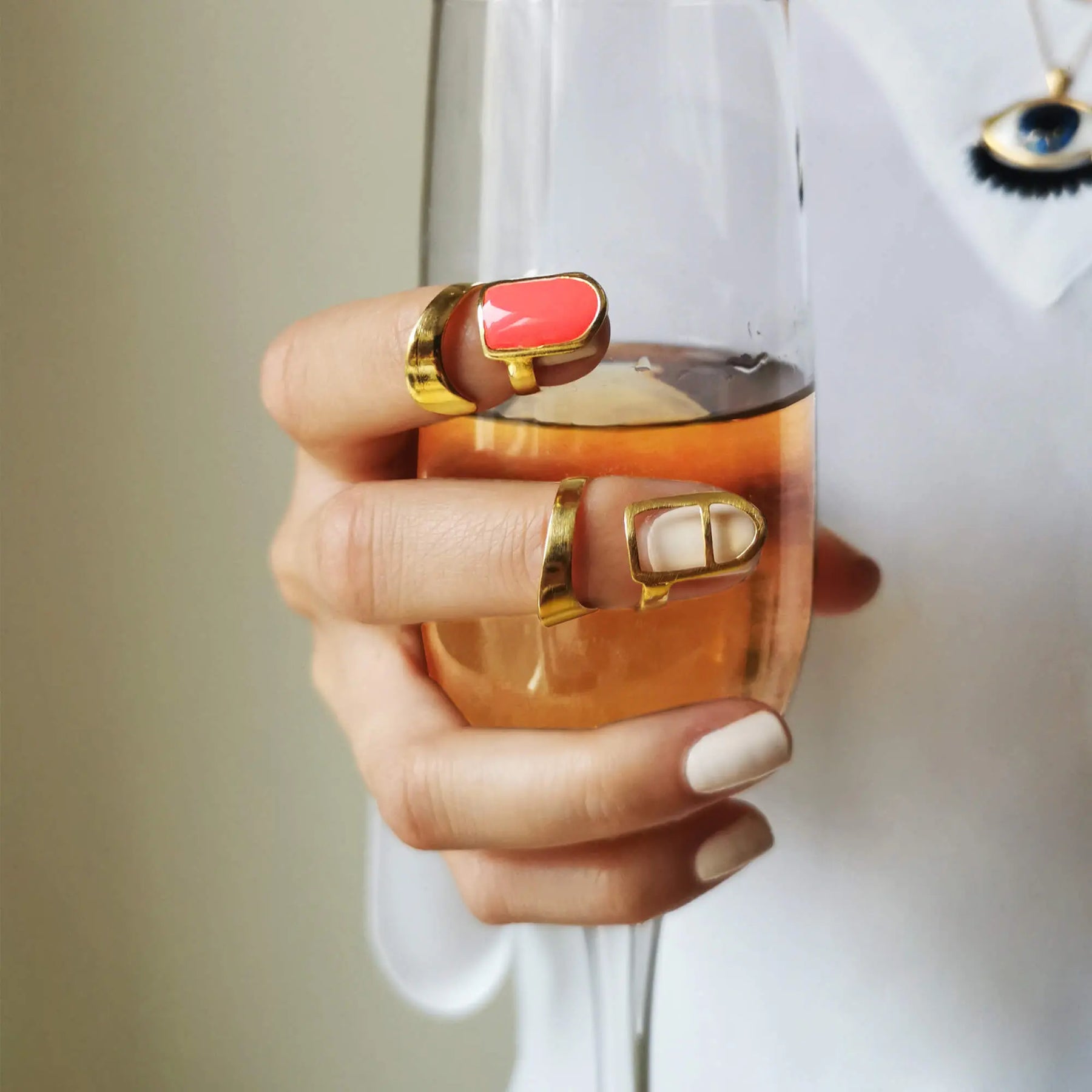 Open Nail Ring