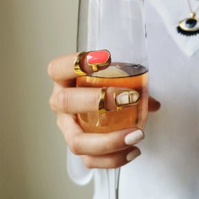 Open Nail Ring