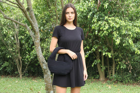 Cartera Basquiat – Luxury Handcrafted Shoulder Bag Inspired by Jean-Michel Basquiat | Ethical Fashion from Ecuador