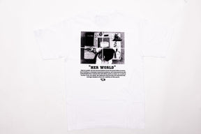 Her World Staple Tee - White