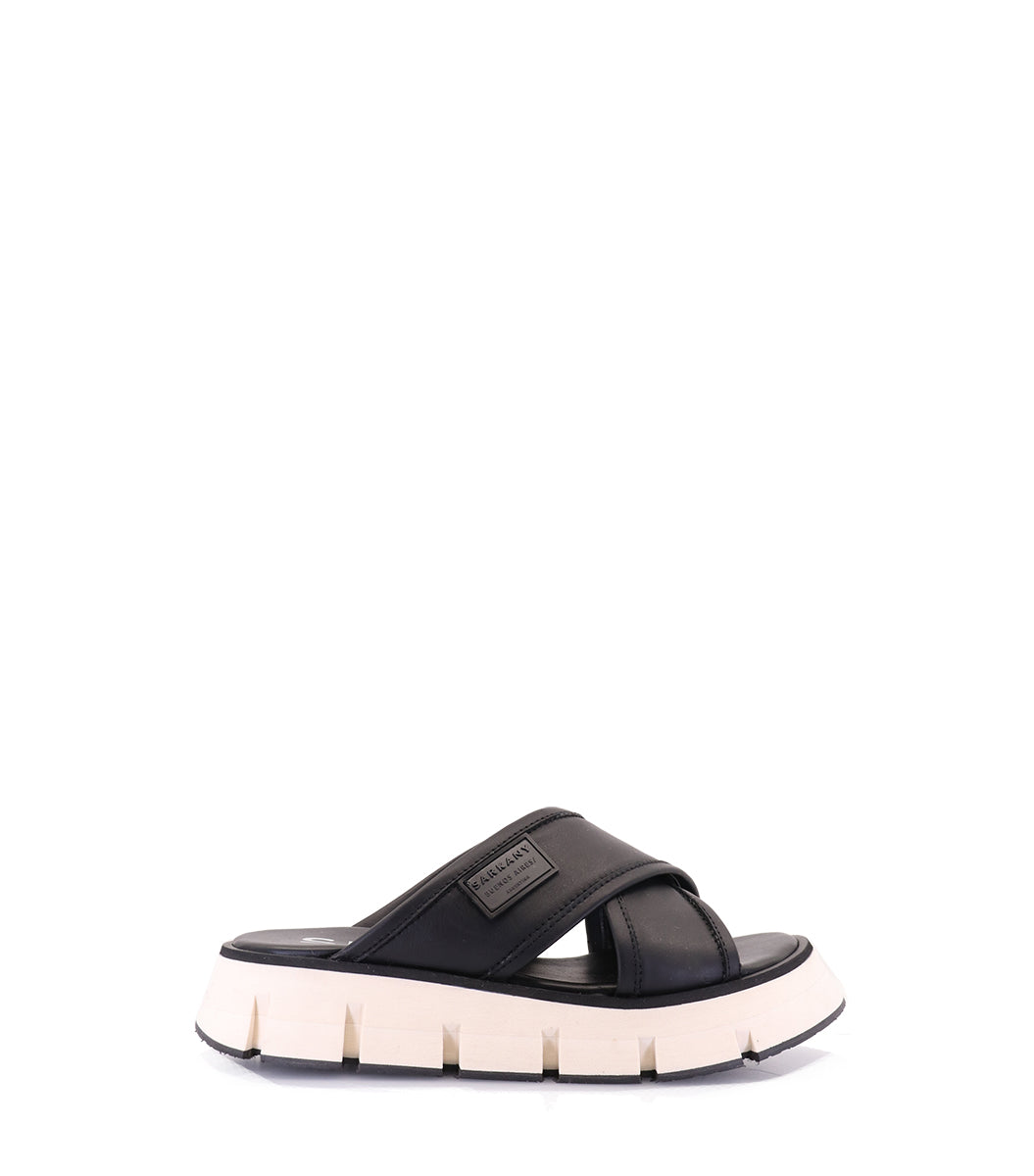 Stylish Black Platform Sandals Drake