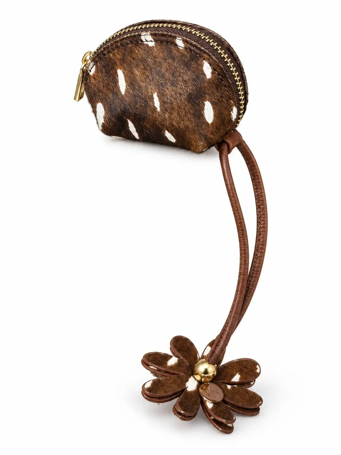 Écrin Éclat Textured Italian Leather Coin Pouch