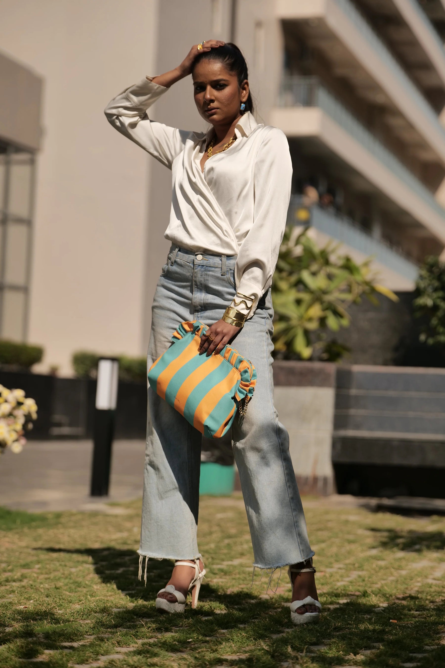 Toscano Pochette - 10”H x 14”W Inches