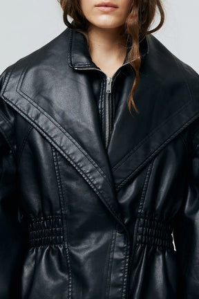 Elodie Gathered Waist Jacket