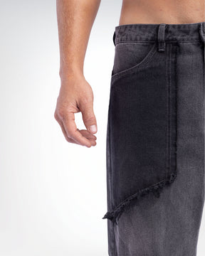 Hidden Washed Gray Jean