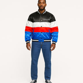 Satin Multicolored Jacket
