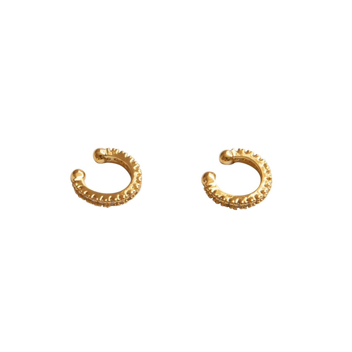 Pavé Gold Ear Cuff
