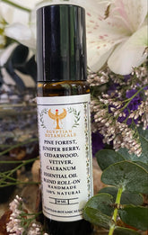 Pine Forest- Juniper Berry, Cedarwood, Vetiver, Scotch Pine, and Galbanum Natural Botanical Perfume