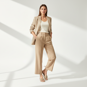 Maya Gold Leather Wrap Sandals