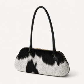 Ebène Monochrome Leather Bag