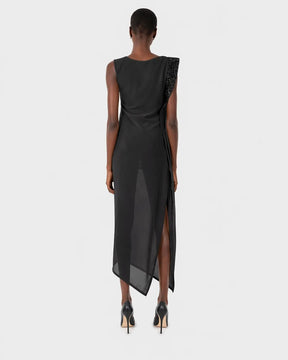 The Aurelia Beaded Silk Chiffon Gown