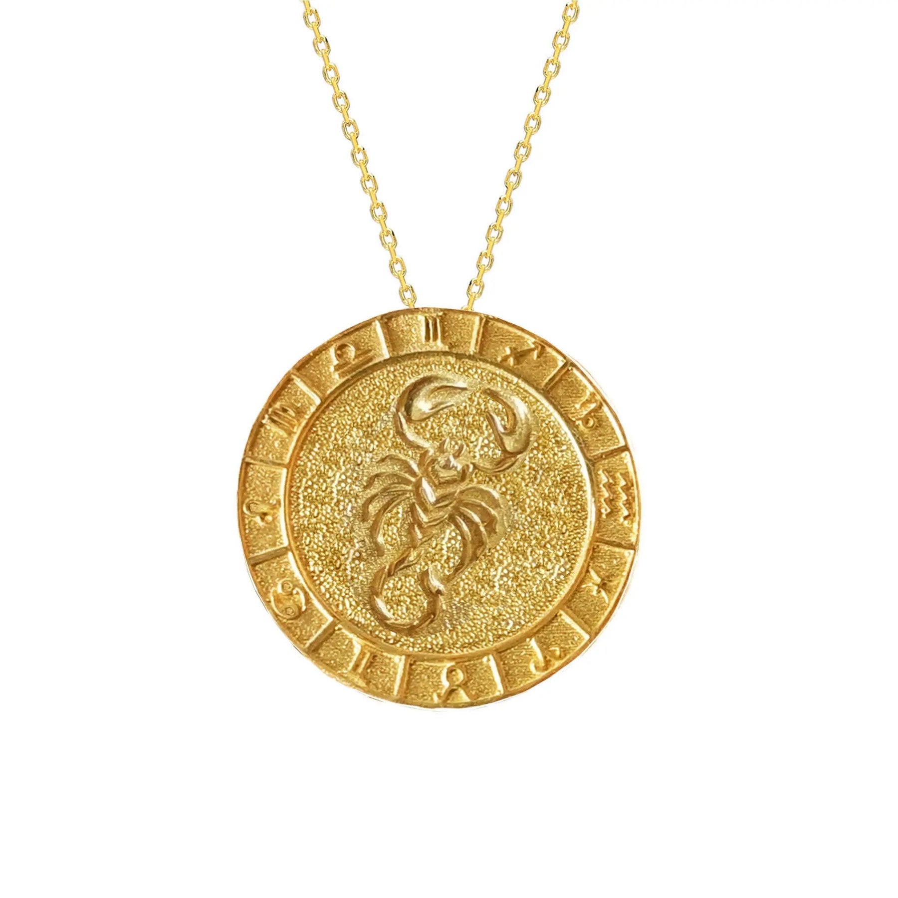 Scorpio Zodiac Necklace