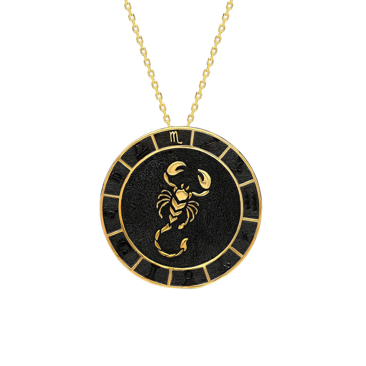 Scorpio Zodiac Necklace