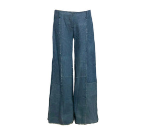 Alex Low Rise Wide Leg Jean-Medium Blue