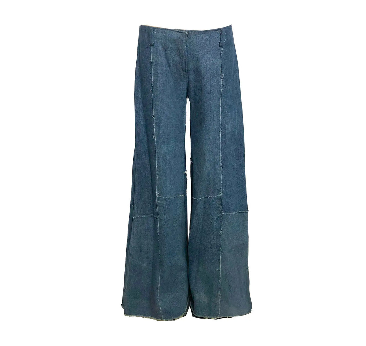 Alex Low Rise Wide Leg Jean-Medium Blue