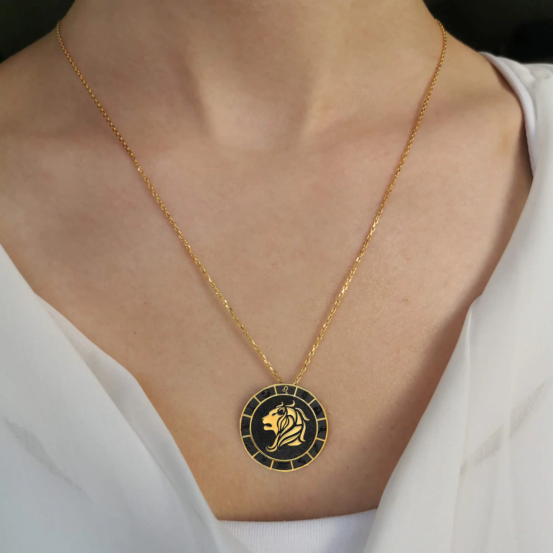 Leo Zodiac Necklace
