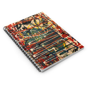 Artistic Spiral Notebook - Creativity Inspired Journal, Stationery Gift, Sketchbook, School Supplies, Note Taking, Doodle Pad