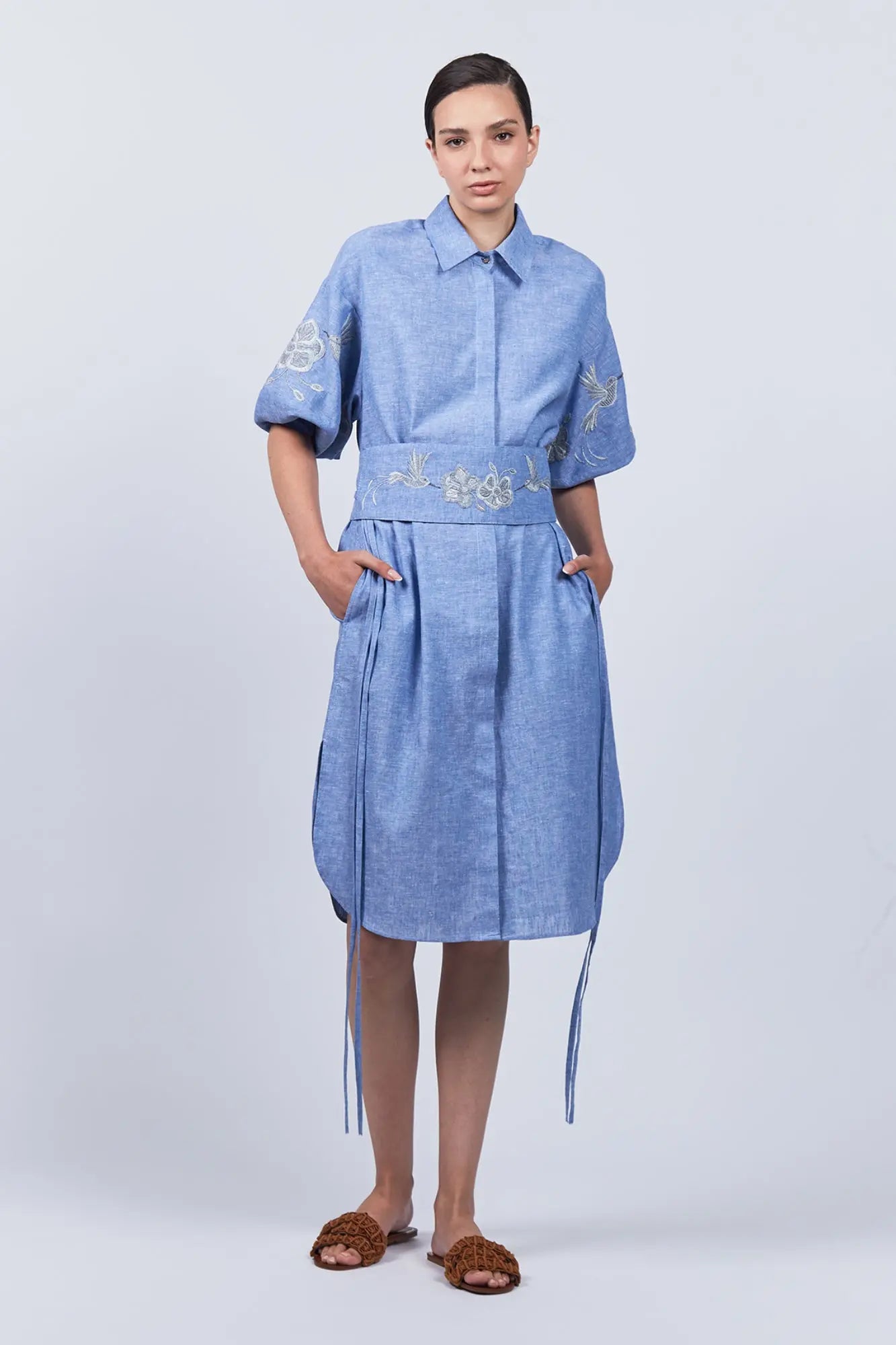 Winnie Blouse | Sky Blue