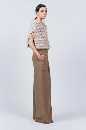 Alondra Vest | Rose Melange