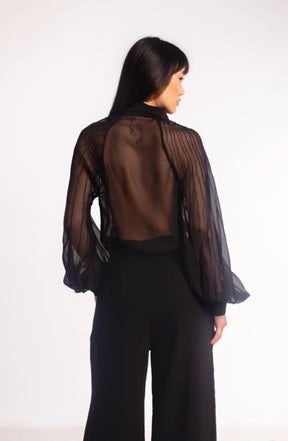 Embroidered Rose Shirt