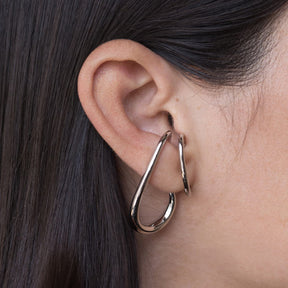 London Silver Ear Cuff