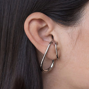 London Silver Ear Cuff