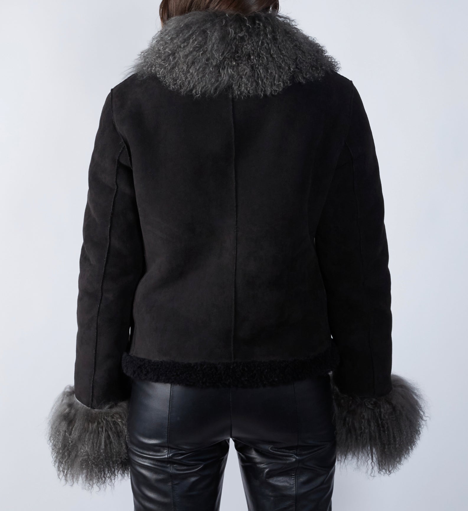 Faux Shearling Wave Jacket