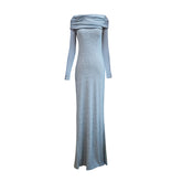 ESME OFF SHOULDER MAXI DRESS