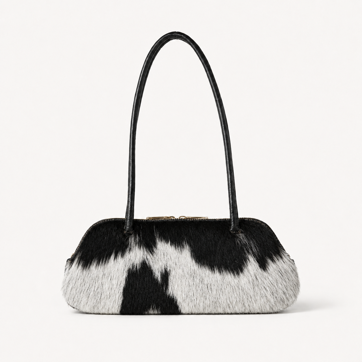 Ebène Monochrome Leather Bag
