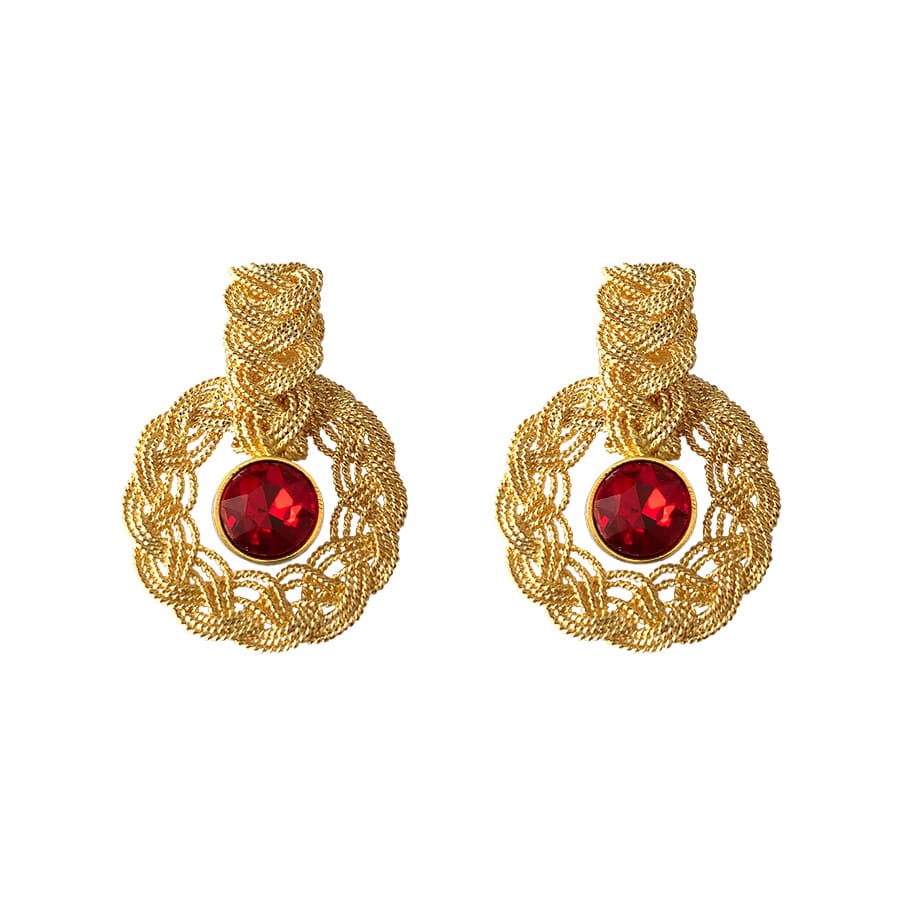 INFINITA MINI CRYSTAL EARRINGS