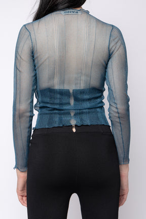 Sheer Knit Essential Top