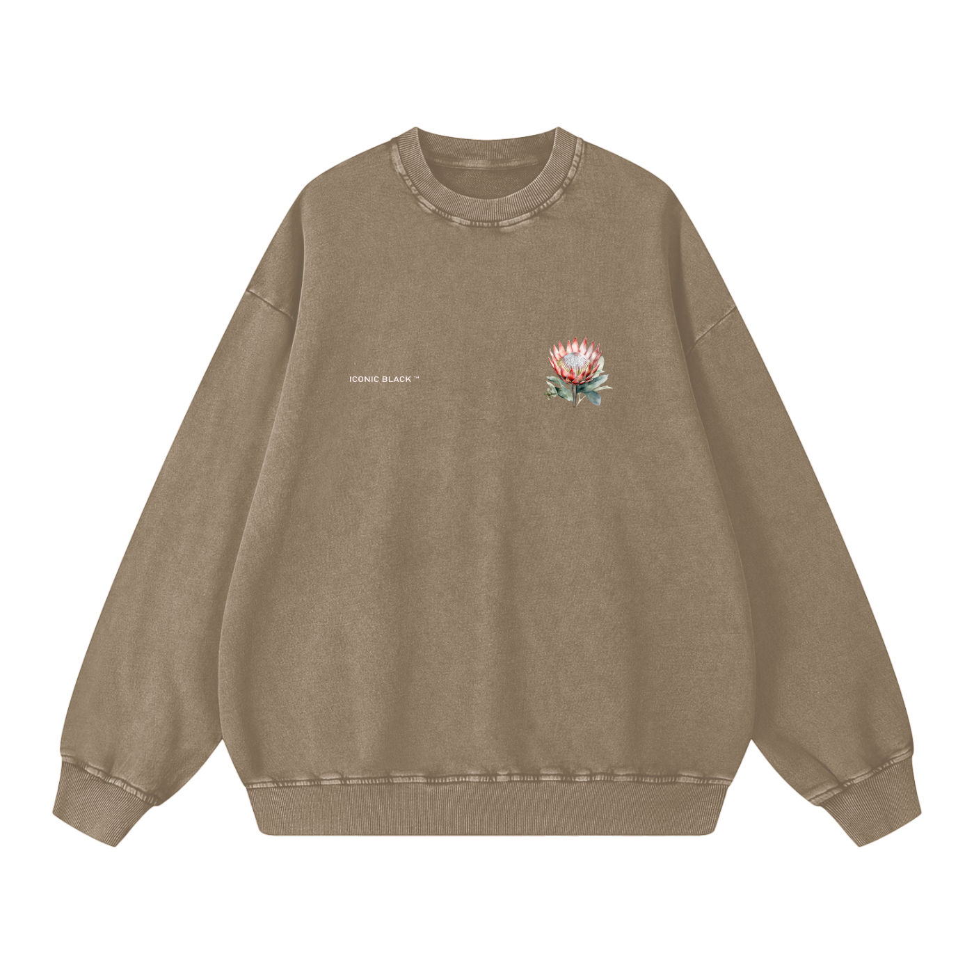 Fyn Acid Wash Sweatshirt