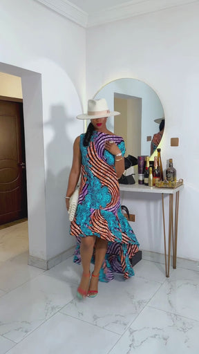 Agbaya Ruffle Dress