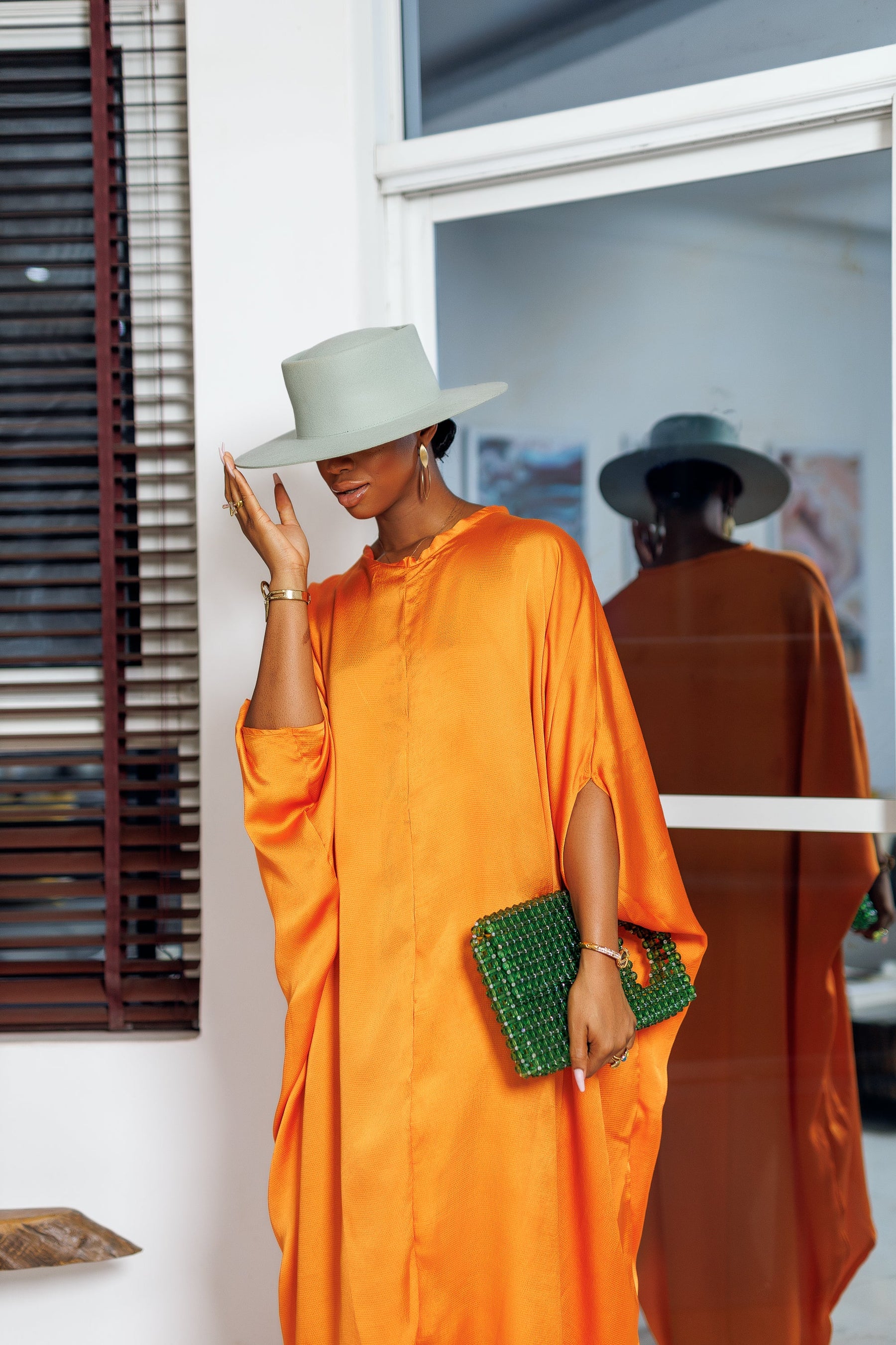 Idemili Elegant Duchess Kaftan Maxi Dress – Handcrafted with Royalty in Mind