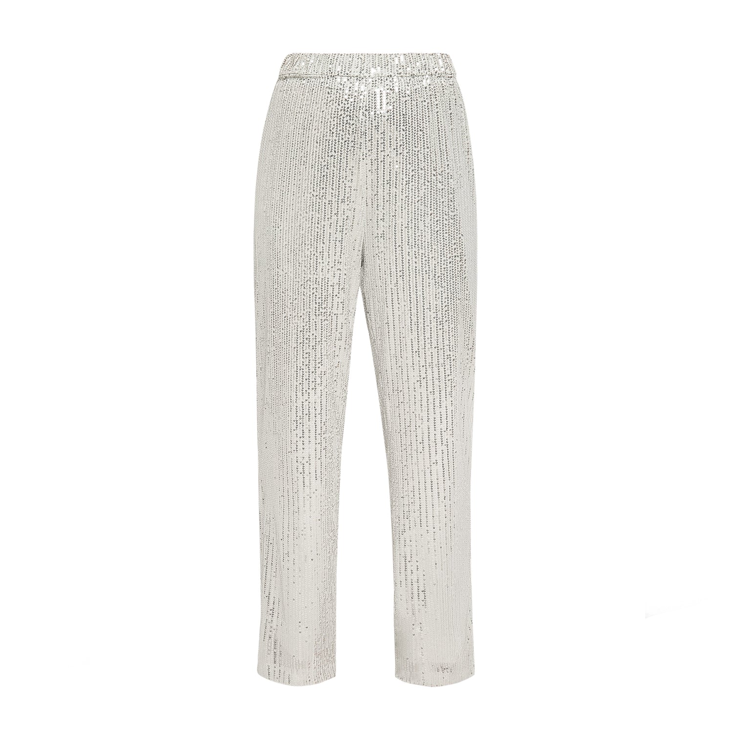 TYRA SILVER SEQUINS PANTS