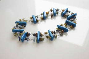 Sicilia Ceramic & Semi-precious Choker