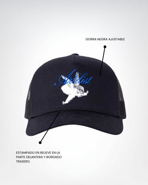 Angel Black Cap