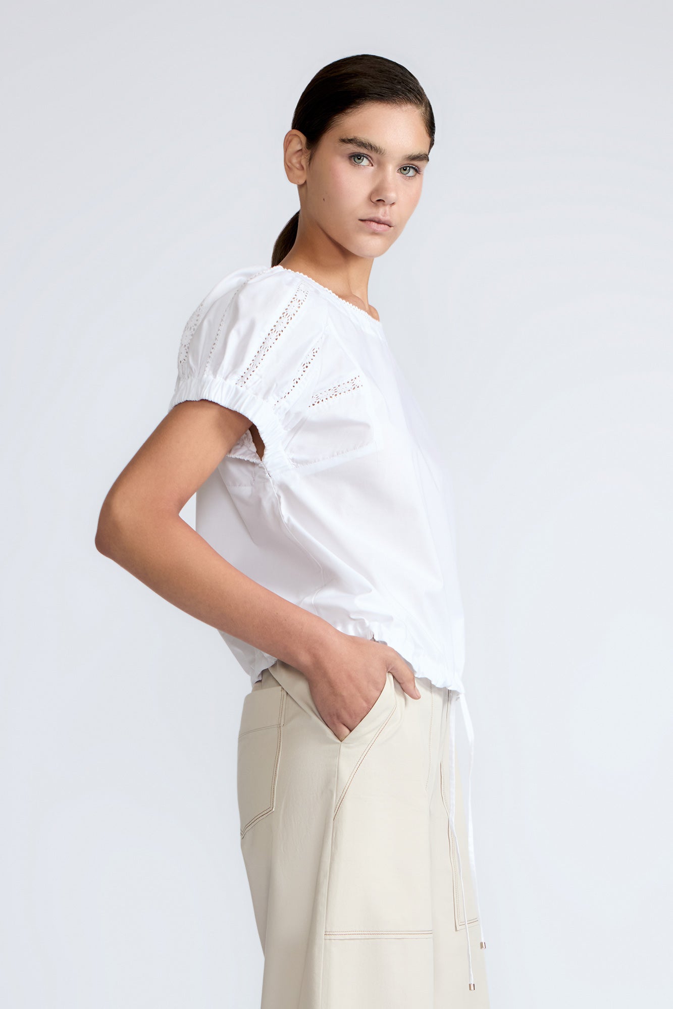 Amara Blouse | White