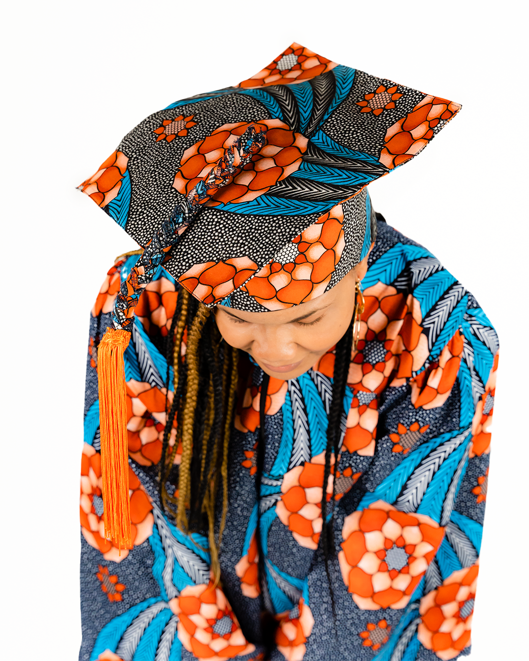 Nyame Adom Graduation Gown and Cap