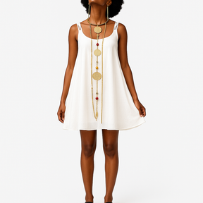 Lijoki Luxe Cultural Statement Necklace