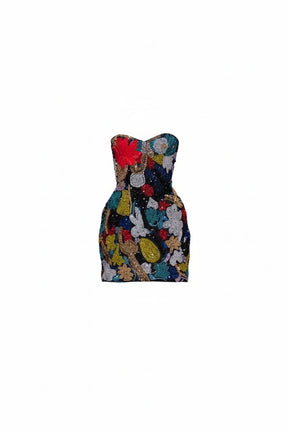 Embroidered Corset Mini Amber Dancing Collection