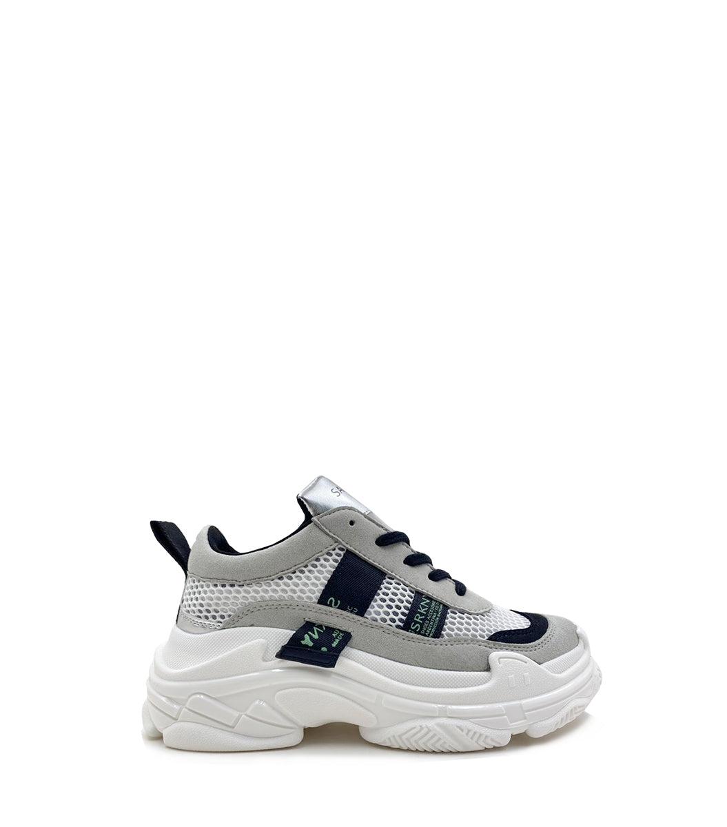 Eco-Friendly Mesh Sneakers with Sporty Sole Net