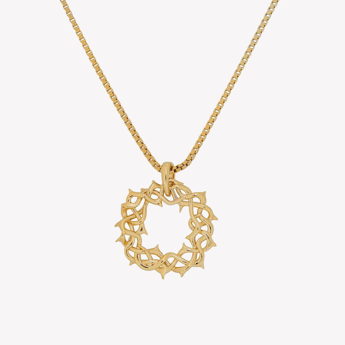 Crown of Thorns Large Pendant Necklace