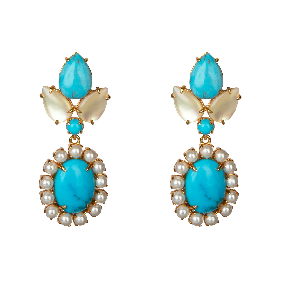 Capri Interchangeable Drop Earrings