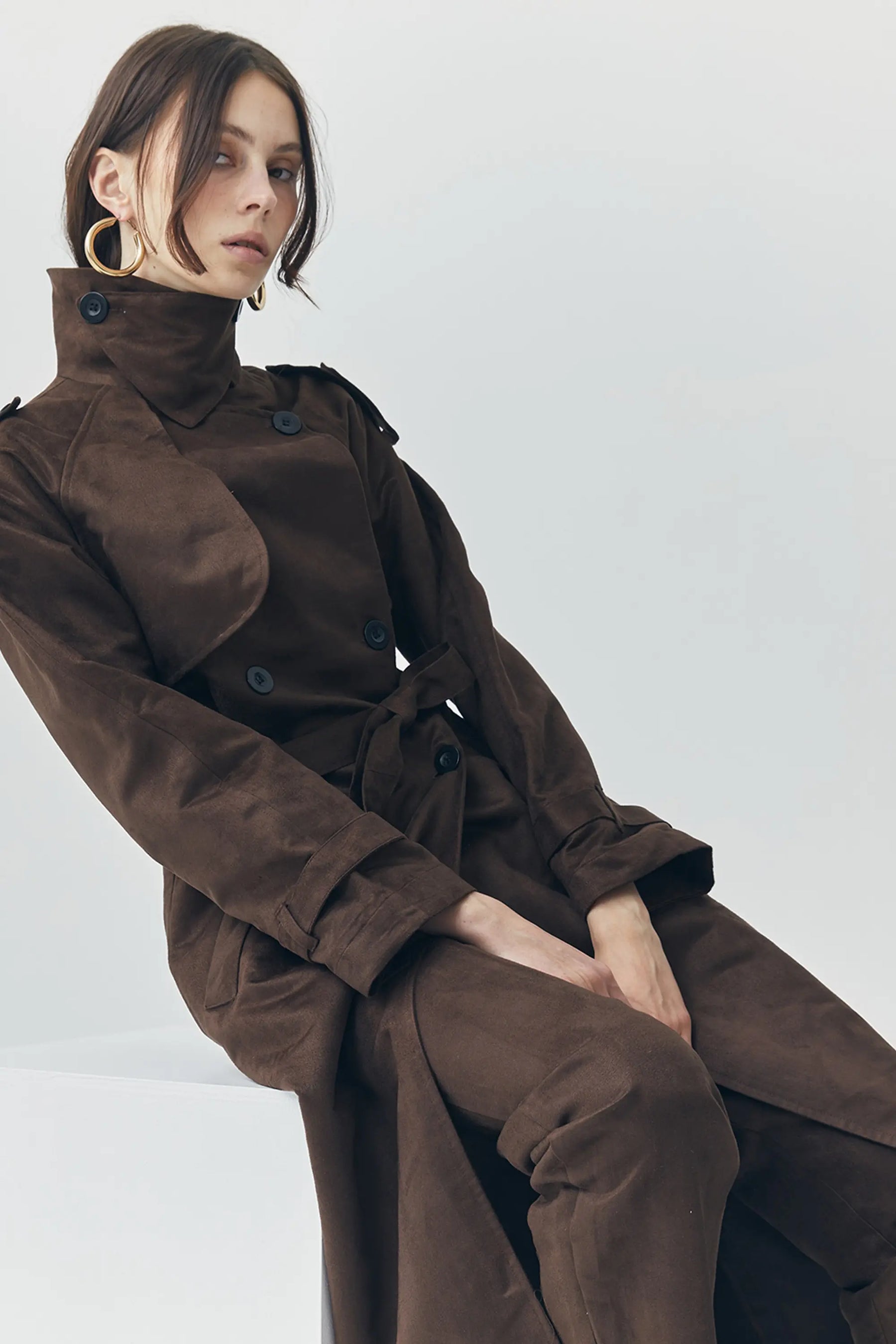 Jett Suede Coat