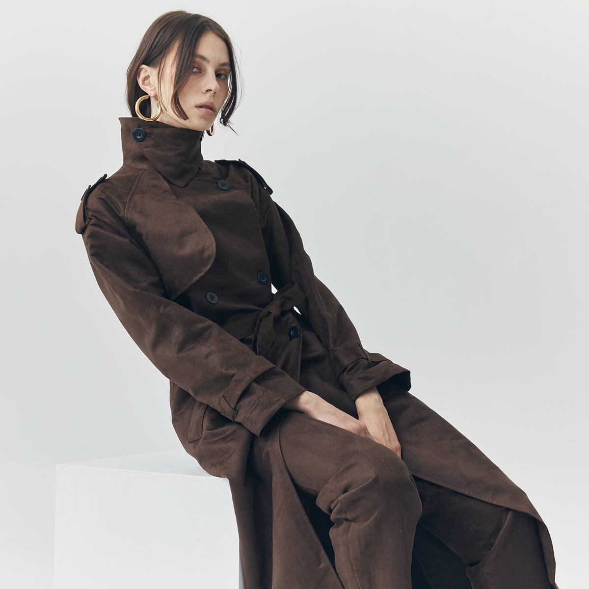 JETT SUEDE COAT