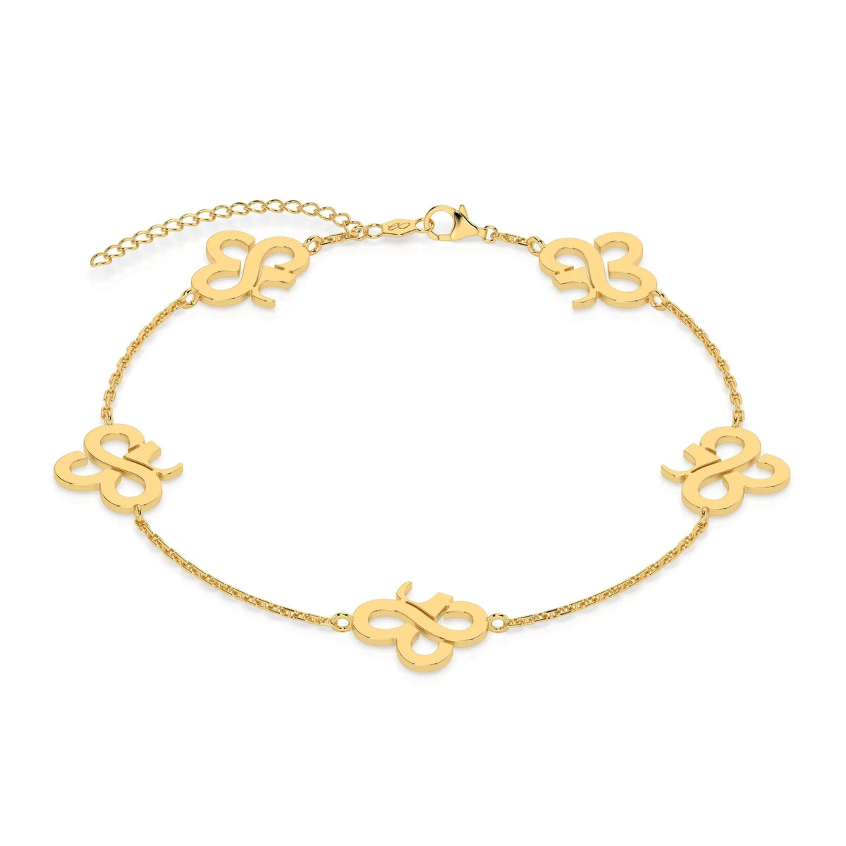 Five Miracles Gold Bracelet